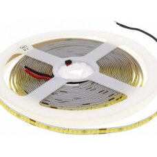 LED juosta, 10W/m, 1000Lm/m, 24V, šilta balta šviesa