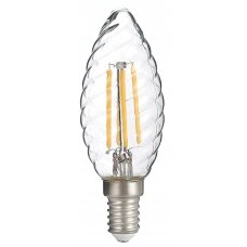 LED Bulb E14 C35 4W, Twist, Warm Light