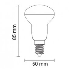 LED Bulb E14 R50 6W, White Light