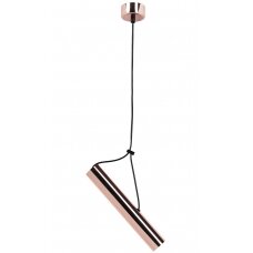 LED Hanging Fixture Fitting, Rose Gold, 400mm