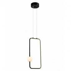 LED Pendant Lamp, 15W, Sand Black, Warm Light