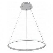 LED Pendant Lamp, 30W, White, Dimmable, Remote Control, CCT