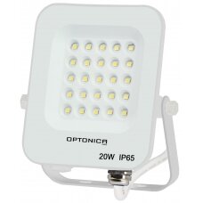 LED Floodlight, White, 20W, White Light