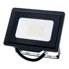 LED Floodlight, Black, City Line, 20W, Neutral Light