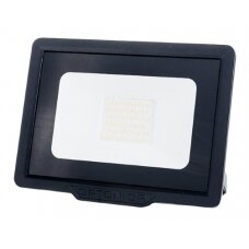 LED Floodlight, Black, City Line, 30W, White Light