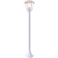 LED Lawn Lamp, 90cm, Matt White