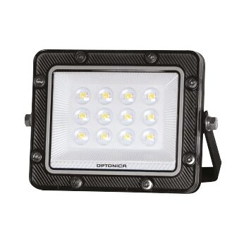 LED Floodlight, Black, 100Lm/W, 10W, White Light