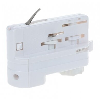 4-Wire Adaptor For LED Track System, White