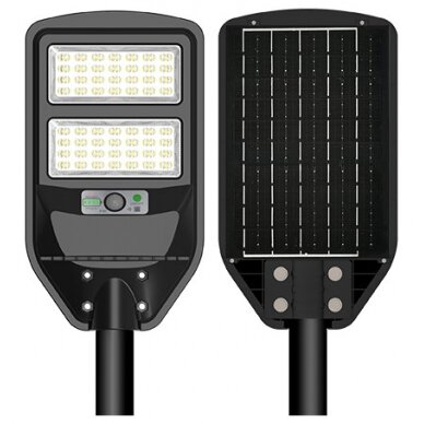 LED Solar Street Light, Remote Control, 8W, White Light