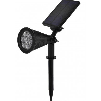 LED Solar Garden Lamp, 1.5W, Warm Light