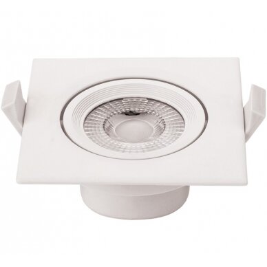 LED Downlight, Square, Rotatable, 5W, Neutral Light