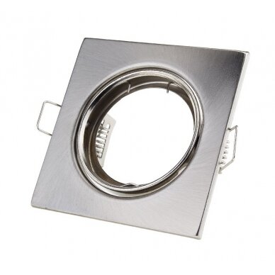 LED Ring, Square, Adjustable, Inox