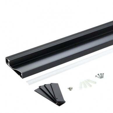 Profile For LED Strip, Black Metal Oxide, for Floor 3