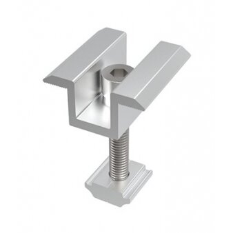 Bolt + Fixture M8*35mm for Solar Panel 30mm High 2