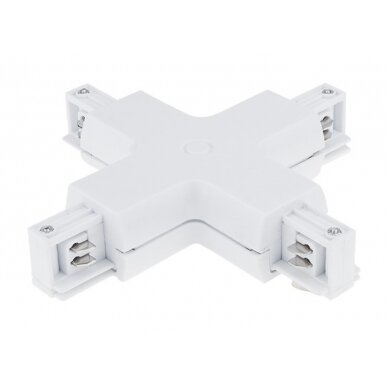 X-Connector For LED Track System, White